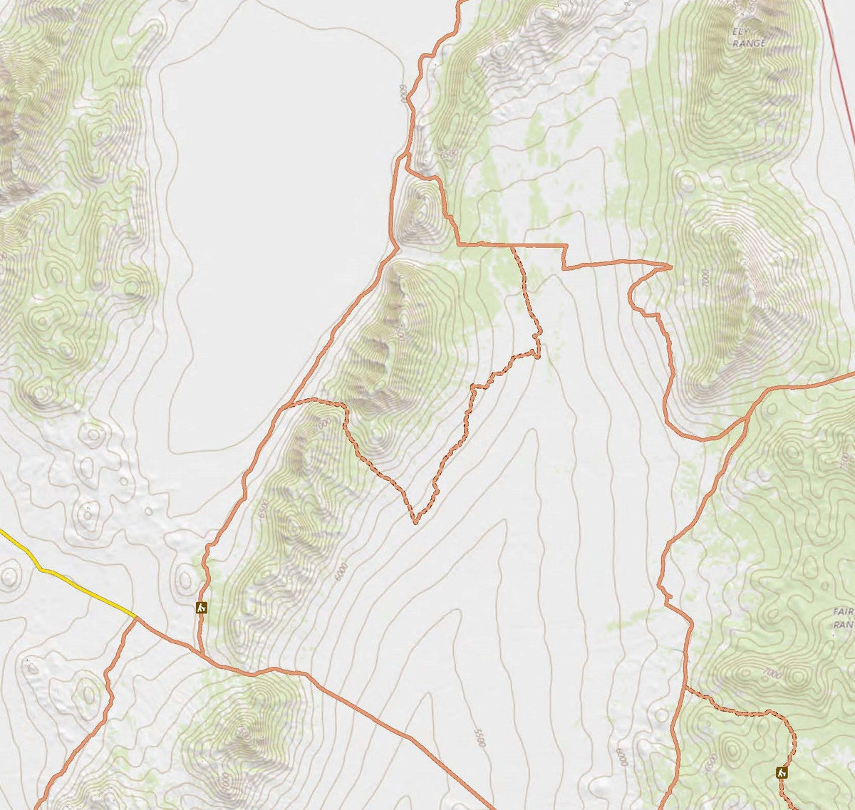 Silver State Trail Map by Nevada Department of Conservation and Natural ...