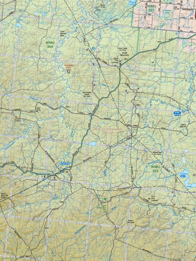 NOAB04 Simonette River - Northern Alberta Topo