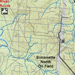 NOAB04 Simonette River - Northern Alberta Topo