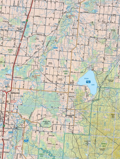 NOAB19 Valleyview - Northern Alberta Topo