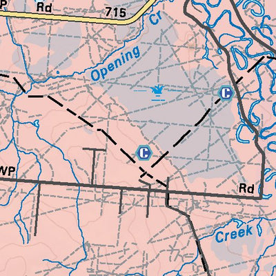 NOAB20 High Prairie - Northern Alberta Topo