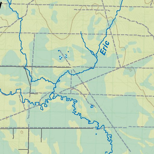 NOAB25 Wandering River Northern Alberta Topo Map by Backroad Mapbooks