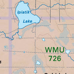 NOAB27 Wiau Lake - Northern Alberta Topo