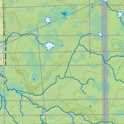 NOAB28 Winefred Lake - Northern Alberta Topo