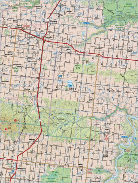 NOAB31 Spirit River - Northern Alberta Topo