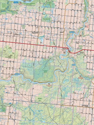 NOAB32 Eaglesham - Northern Alberta Topo