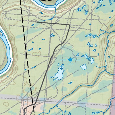 NOAB32 Eaglesham - Northern Alberta Topo