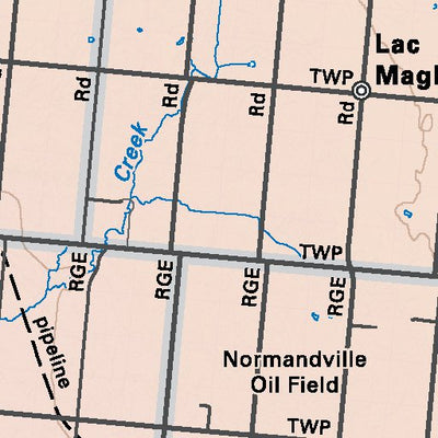NOAB33 McLennan - Northern Alberta Topo