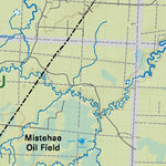 NOAB37 Wabasca Lakes - Northern Alberta Topo