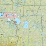 NOAB38 Sandy Lakes - Northern Alberta Topo