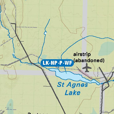 NOAB39 Pelican Portage - Northern Alberta Topo