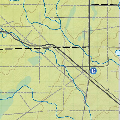 NOAB41 Conklin - Northern Alberta Topo