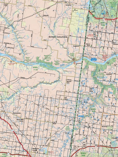 NOAB43 Bonanza - Northern Alberta Topo