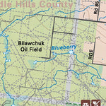 NOAB44 Silver Valley - Northern Alberta Topo