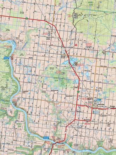 NOAB45 Fairview - Northern Alberta Topo