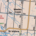 NOAB47 Peace River - Northern Alberta Topo