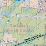 NOAB47 Peace River - Northern Alberta Topo