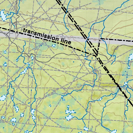 NOAB49 Red Earth Creek Northern Alberta Topo Map by Backroad Mapbooks