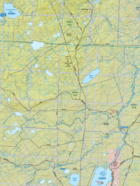 NOAB51 North Wabasca - Northern Alberta Topo