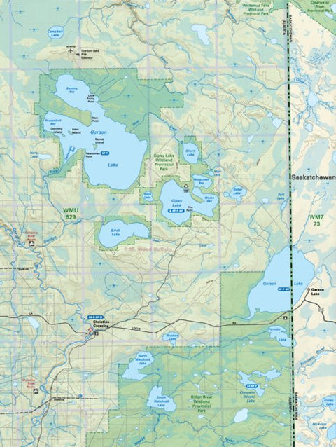 NOAB56 Christina Crossing - Northern Alberta Topo