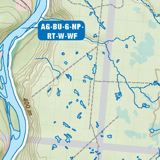 NOAB61 Notikewin - Northern Alberta Topo Map by Backroad Mapbooks ...