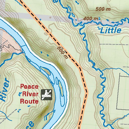 NOAB61 Notikewin - Northern Alberta Topo Map by Backroad Mapbooks ...