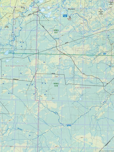 NOAB67 Dunkirk River - Northern Alberta Topo