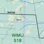 NOAB67 Dunkirk River - Northern Alberta Topo