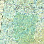 NOAB71 Chinchaga Wildland Prov Park - Northern Alberta Topo