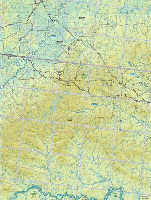 NOAB72 Hotchkiss River - Northern Alberta Topo