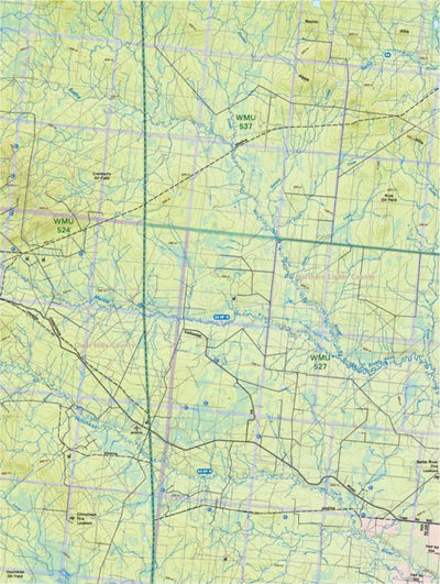 NOAB73 Meikle River - Northern Alberta Topo