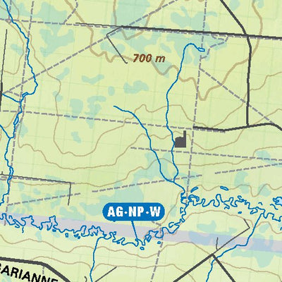 NOAB73 Meikle River - Northern Alberta Topo