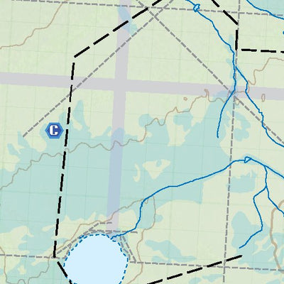 NOAB77 Senex Creek - Northern Alberta Topo