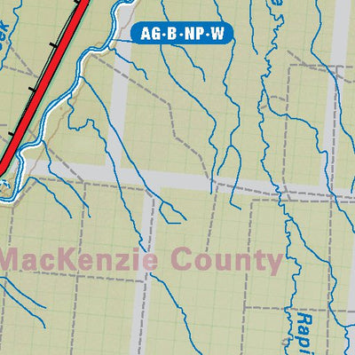NOAB93 Meander - Northern Alberta Topo