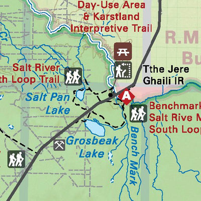 NOAB96 Fort Smith - Northern Alberta Topo