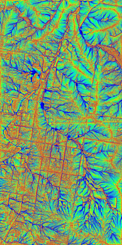 Tenterfield Topographic Wetness Index