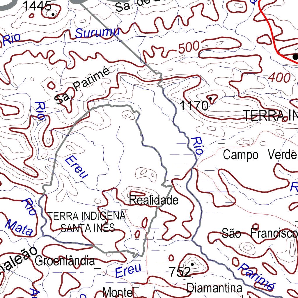 Roraima Map by ENGESAT INTERNATIONAL | Avenza Maps