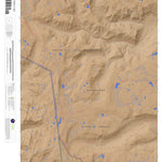 Victoria Lake, Colorado 7.5 Minute Topographic Map - Color Hillshade
