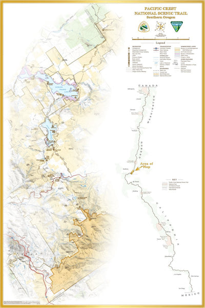 National Trails Act: Pacific Crest Trail - Southern Oregon