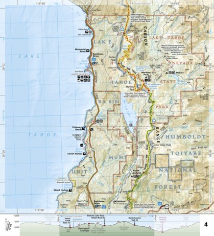 1013 Tahoe Rim Trail (map 04)