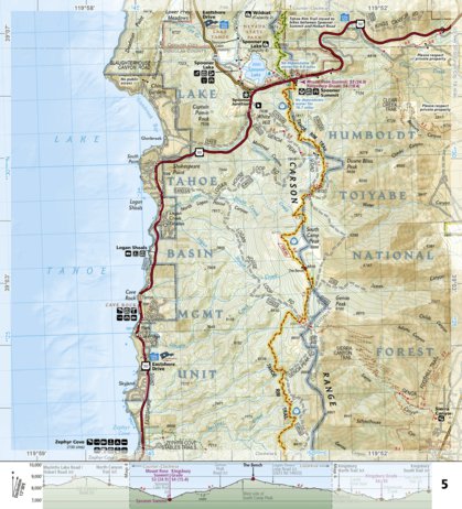 1013 Tahoe Rim Trail (map 05)