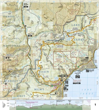 1013 Tahoe Rim Trail (map 01)