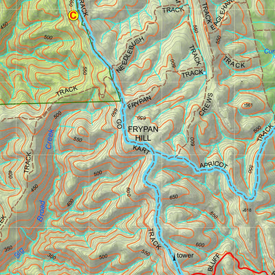 Heysen Trail map 6a - Wirrabara Forest to Melrose