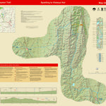 Heysen Trail map 5a - Spalding to Hiskeys Hut