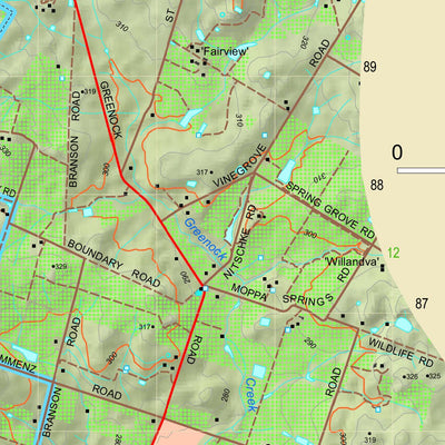 Heysen Trail map 3a - Tanunda to Kapunda