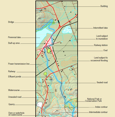 Heysen Trail map 2d - Tower Hill to Tanunda