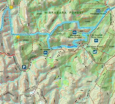 Heysen Trail Map 5 - Spalding to Wirrabara Forest Bundle