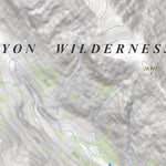 Mount Goddard, California 7.5 Minute Topographic Map