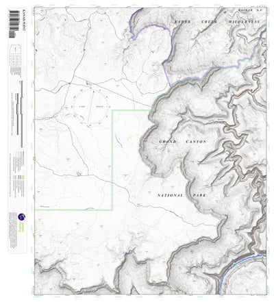 Kanab Point, Arizona 7.5 Minute Topographic Map