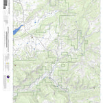 Serviceberry Mountain, Colorado 7.5 Minute Topographic Map